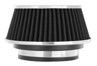 Thumbnail for Spectre Adjustable Conical Air Filter 2-1/2in. Tall (Fits 3in. / 3-1/2in. / 4in. Tubes) - Black