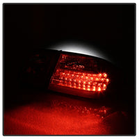 Thumbnail for Xtune Mercedes Benz W210 E-Class 96-02 LED Tail Lights Red Smoke ALT-CL-MBW210-LED-RSM