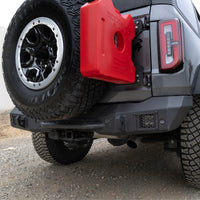 Thumbnail for Go Rhino 21-24 Ford Bronco 2/4dr (Excl. Sport) Rockline Rear Full Width Bumper