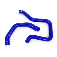 Thumbnail for Mishimoto 91-01 Jeep Cherokee XJ 4.0L Silicone Coolant Hose Kit - Blue