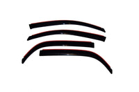 Thumbnail for AVS 05-09 Chevy Equinox Ventvisor In-Channel Front & Rear Window Deflectors 4pc - Smoke