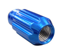 Thumbnail for NRG 500 Series M12 X 1.5 Bullet Shape Steel Lug Nut Set - 21 Pc w/Lock Key - Blue