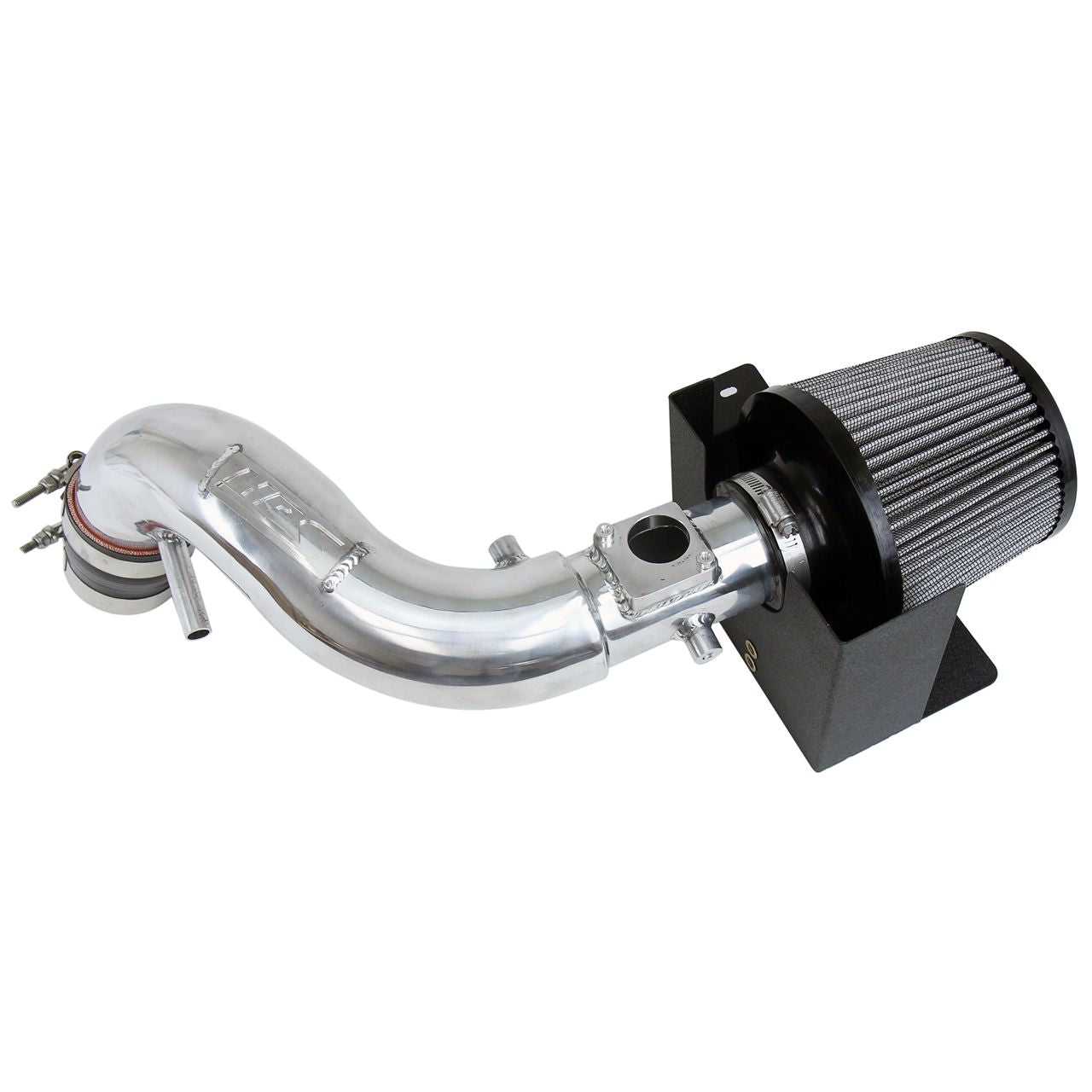 HPS Shortram Air Intake Kit 2005-2006 Scion tC 2.4L, Includes Heat Shield, Polish