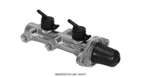 Thumbnail for Wilwood Tandem Remote Master Cylinder - 1 1/8in Bore Ball Burnished