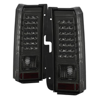 Thumbnail for Xtune Hummer H3 06-09 ( Non H3T ) LED Tail Lights Smoke ALT-ON-HH306-LED-SM