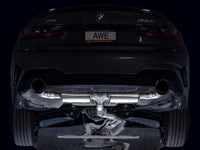 Thumbnail for AWE 19-23 BMW 330i / 21-23 BMW 430i Base G2X Touring (Excl.Conv) Axle Back Exhaust - Diamond Black