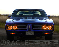 Thumbnail for Oracle Pre-Installed Lights 5.75 IN. Sealed Beam - Amber Halo SEE WARRANTY