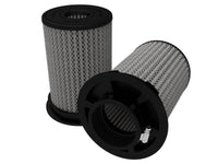 Thumbnail for aFe MagnumFLOW Air Filters 3in F x 5-1/2in B x 5-1/4in T (Inverted) x 8in H - Pair