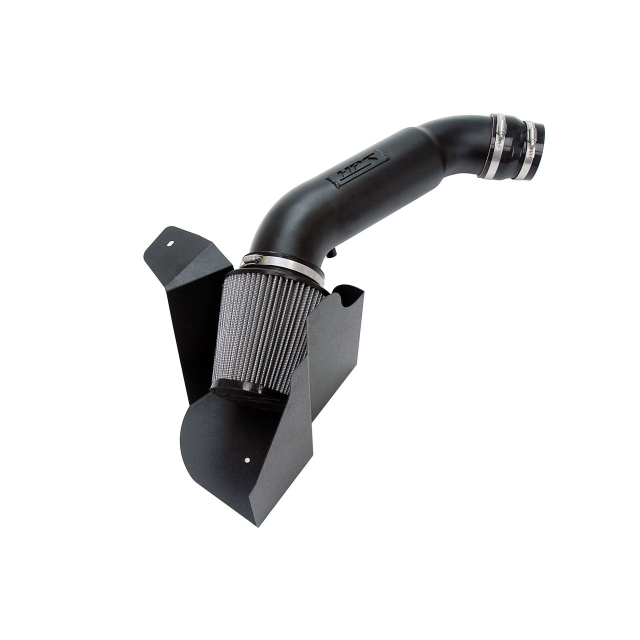 HPS Shortram Air Intake Kit 2012-2018 Audi A6 Quattro 3.0L Supercharged (C7), Includes Heat Shield, Black