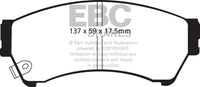 Thumbnail for EBC 06-09 Ford Fusion 2.3 Greenstuff Front Brake Pads