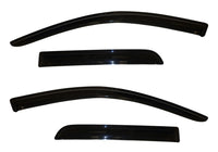 Thumbnail for AVS 11-13 Mitsubishi Outlander Sport Ventvisor Outside Mount Window Deflectors 4pc - Smoke