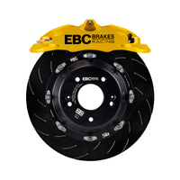 Thumbnail for EBC Racing 11-18 Ford Focus ST (Mk3) Yellow Apollo-4 Calipers 355mm Rotors Front Big Brake Kit