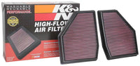 Thumbnail for K&N 18-19 BMW M5 V8 4.4L F/I Turbo Replacement Air Filter (Two Per Box)