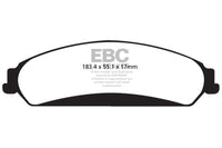 Thumbnail for EBC 11+ Chrysler 300 Limited 3.6 4WD Greenstuff Front Brake Pads