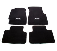 Thumbnail for NRG Floor Mats - 92-95 Honda Civic 2DR (EG6 Logo) - 4pc.