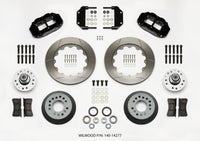 Thumbnail for Wilwood Narrow Superlite 6R Front Hub Kit 14.00in Magnum Force Drop Spindle