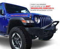 Thumbnail for Go Rhino 07-20 Jeep Wrangler JL/JLU/JK/JKU/Gladiator JT Rockline Full Width Bumper