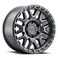 Thumbnail for Raceline 953B Krank 17x8.5in / 6x139.7 BP / 0mm Offset / 106.1mm Bore - Satin Black Wheel