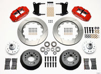 Thumbnail for Wilwood Narrow Superlite 6R Front Hub Kit 14.00in Red 67-69 Camaro 64-72 Nova Chevelle