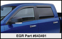 Thumbnail for EGR 15+ Ford F150 Crew Cab Tape-On Window Visors - Set of 4