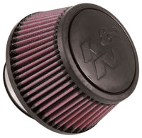 Thumbnail for K&N Universal Round Clamp-On Air Filter 3in Flange ID x 6in Base OD x 4.625in Top OD x 3in Height