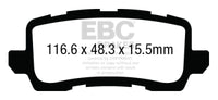 Thumbnail for EBC 13+ Acura RLX 3.5 Greenstuff Rear Brake Pads