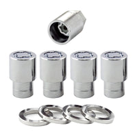 Thumbnail for McGard Wheel Lock Nut Set - 4pk. (Reg. Shank Seat) M12X1.5 / 13/16 Hex / 1.38in. Length - Chrome