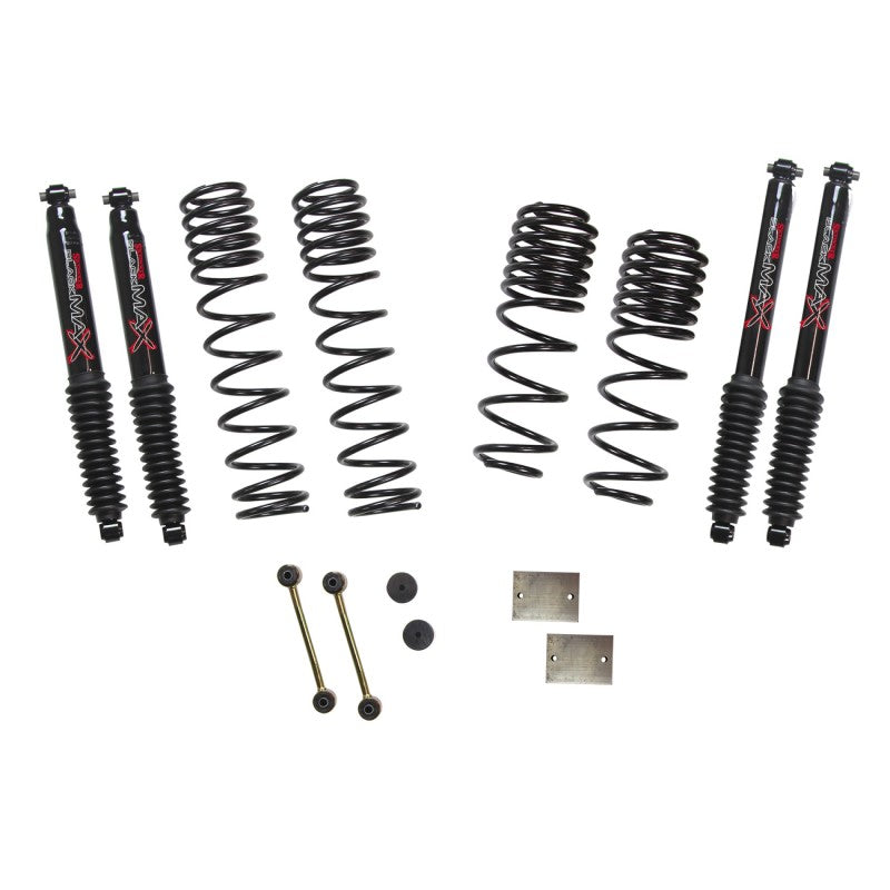 Skyjacker 2020 Jeep JL 4WD Diesel 1.5in Dual Rate Long Travel Sus Lift Kit w/ Black Max Shocks