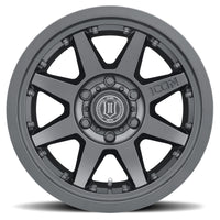 Thumbnail for ICON Rebound Pro 17x8.5 5x4.5 0mm Offset 4.75in BS 71.5mm Bore Satin Black Wheel