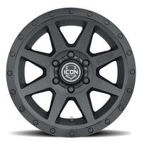 Thumbnail for ICON Rebound 17x8.5 5x150 25mm Offset 5.75in BS 110.1mm Bore Double Black Wheel