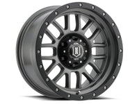 Thumbnail for ICON Alpha 17x8.5 6x135 6mm Offset 5in BS 87.1mm Bore Titanium Wheel