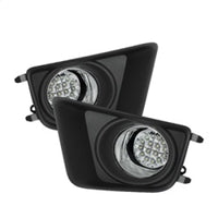 Thumbnail for Spyder Toyota Tacoma 2012-2015 LED Fog Lights w/Switch Clear FL-LED-TTA2012-C