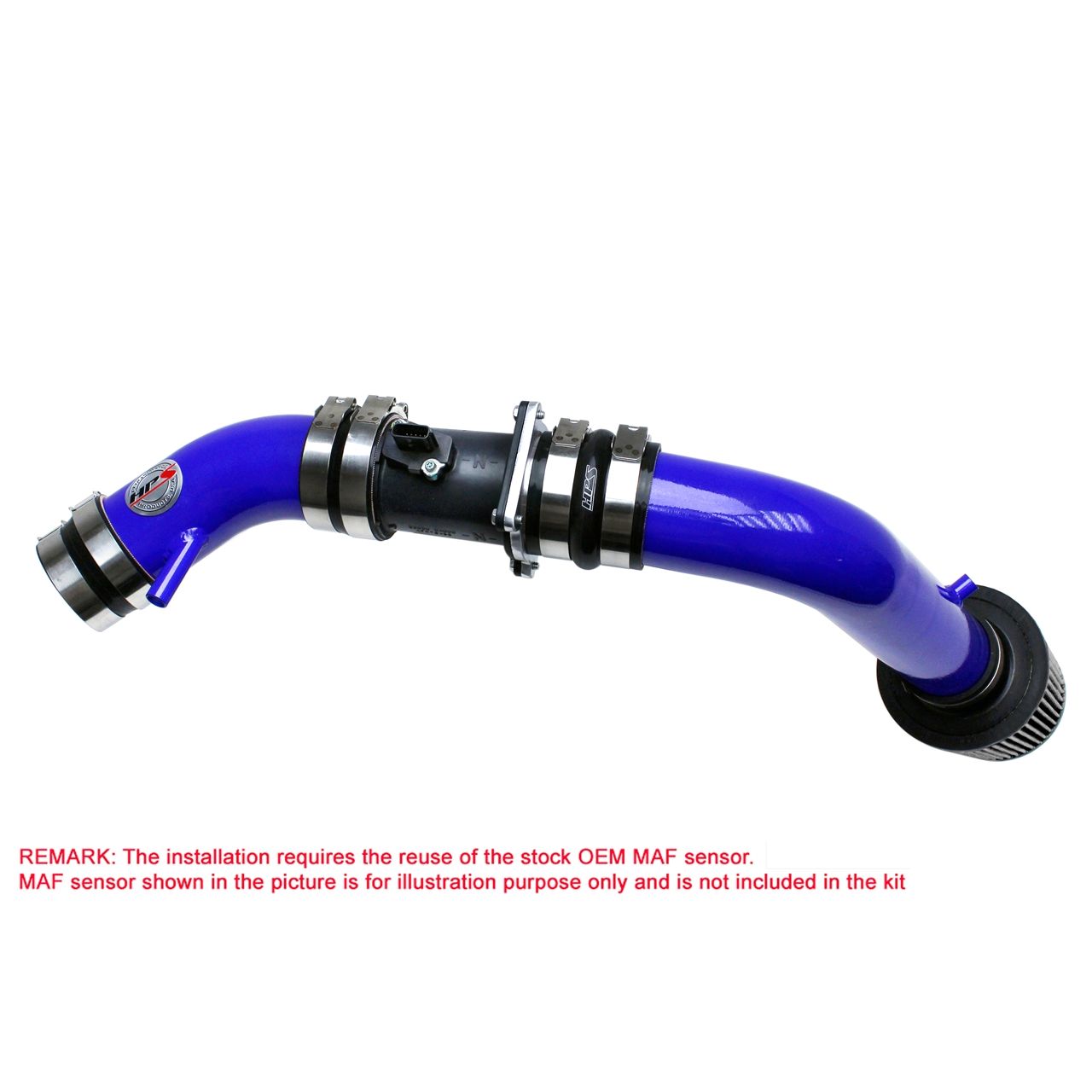 HPS Blue Cold Air Intake (Converts to Shortram) for 02-06 Nissan Altima 2.5L 4Cyl