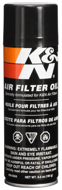 Thumbnail for K&N 6.5 OZ Aerosol Spray Air Filter Oil