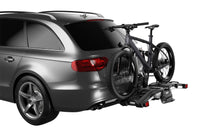 Thumbnail for Thule EasyFold XT 2 - Fully Foldable Platform Hitch Bike Rack (Up to 2 Bikes) - Black/Silver