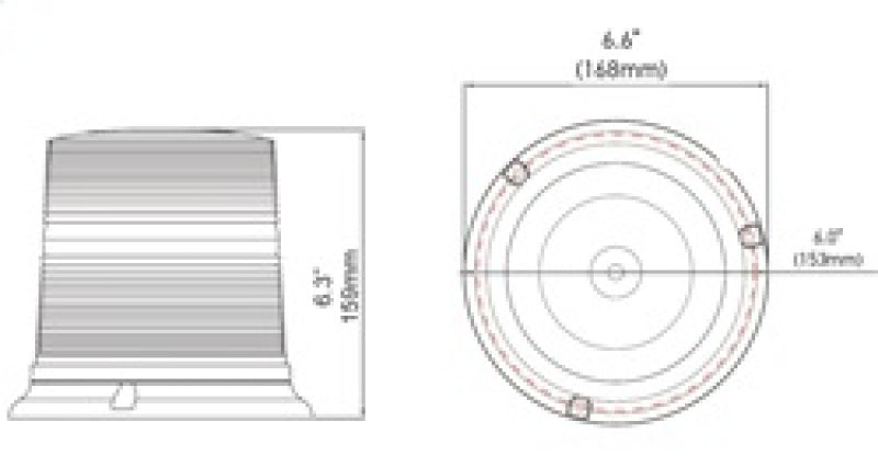 Hella StrobeType Beacon 2Wb