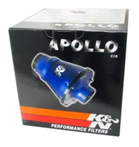 Thumbnail for K&N Universal Apollo Blue Cold Air Intake - 70mm OD FLG PP