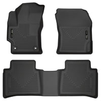 Thumbnail for Husky Liners 2020 Toyota Corolla Weatherbeater Black Front & 2nd Seat Floor Liners