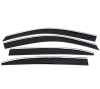 Thumbnail for AVS Low Profile Ventvisor Deflector - Smoke W/Chrome Trim