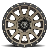 Thumbnail for ICON Compression 18x9 6x5.5 25mm Offset 6in BS 95.1mm Bore Bronze Wheel