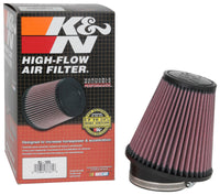 Thumbnail for K&N Filter Universal Rubber Filter 3 1/2 inch 10 Degree Flange 5 3/4 inch OD 6 inch Height