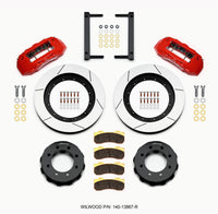 Thumbnail for Wilwood TX6R Front Kit 16.00in Red 2005-2012 Ford F250/F350 4WD