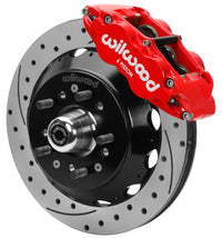 Thumbnail for Wilwood 70-81 FBody/75-79 A&XBody FNSL6R Frt Brk Kit 12.88in D/S Rtr Red Caliper Use w/ PD Spindle