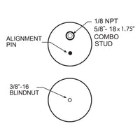 Thumbnail for Firestone Ride-Rite Replacement Bellow 267CZ (For Kit PN 2445) (W217606410)