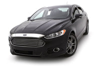 Thumbnail for AVS 13-16 Ford Fusion (Grille Fascia Mount) Aeroskin Low Profile Acrylic Hood Shield - Smoke