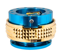 Thumbnail for NRG Quick Release Kit - Pyramid Edition - Blue Body / Chrome Gold Pyramid Ring