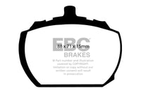 Thumbnail for EBC 73-76 Mg MGB GT V8 3.5 Greenstuff Front Brake Pads