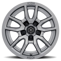 Thumbnail for ICON Vector 5 17x8.5 5x5 -6mm Offset 4.5in BS 71.5mm Bore Titanium Wheel