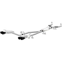 Thumbnail for MagnaFlow 20-21 Ford Explorer 3.0L V6 Dual Exit Quad Black Chrome Tip Street Series Cat-Back Exhaust