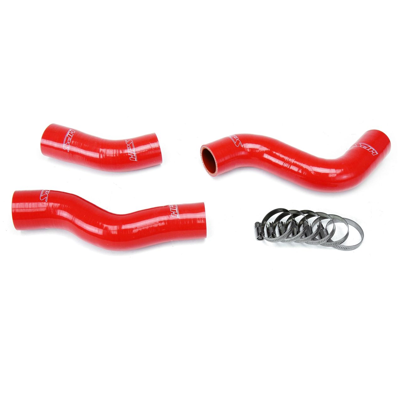 HPS Red Reinforced Silicone Radiator Hose Kit Coolant for Lexus 96-97 LX450 FJ80 4.5L I6